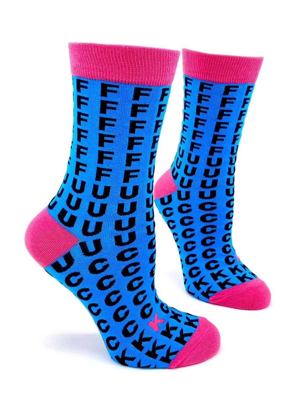 FFFFFFUUUUCCCCCKKK Women's Crew Socks
